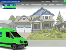 Tablet Screenshot of gopreferred.com